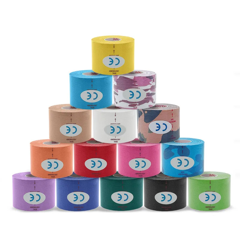 Sports Taping Precut - 1/6 pezzi adesivi per nastro kinesiologico