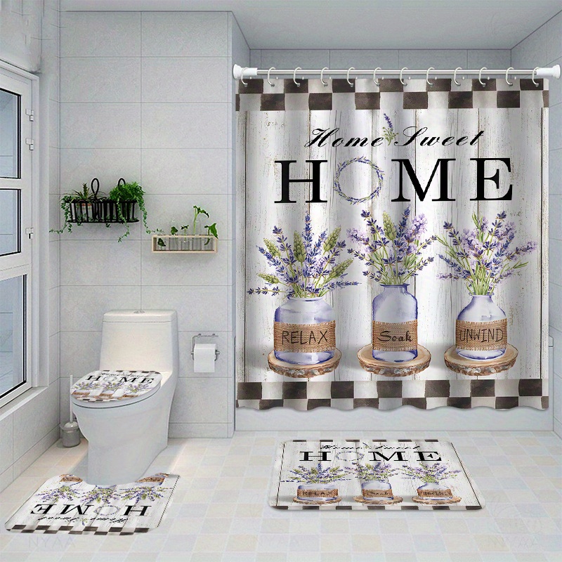Set tenda da doccia con motivo - Bamboo Bath Mat recensione e prezzo
