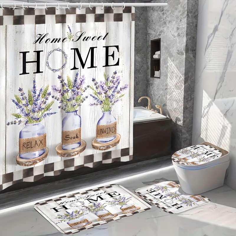 Set tenda da doccia con motivo - Bamboo Bath Mat recensione e prezzo