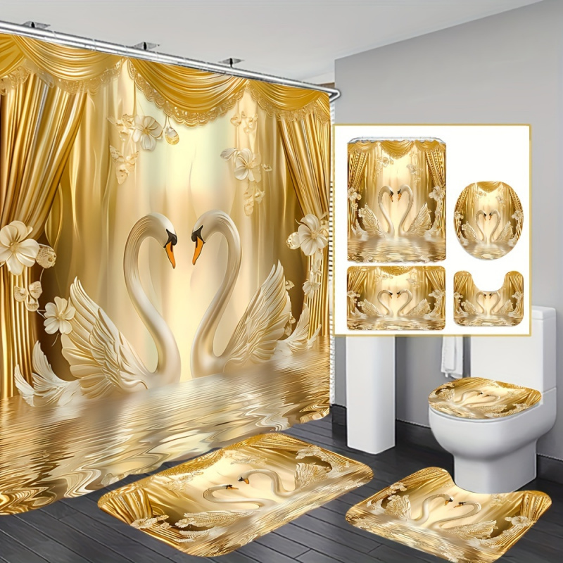 Set da bagno romantico Golden  - Bamboo Bath Mat recensione e prezzo