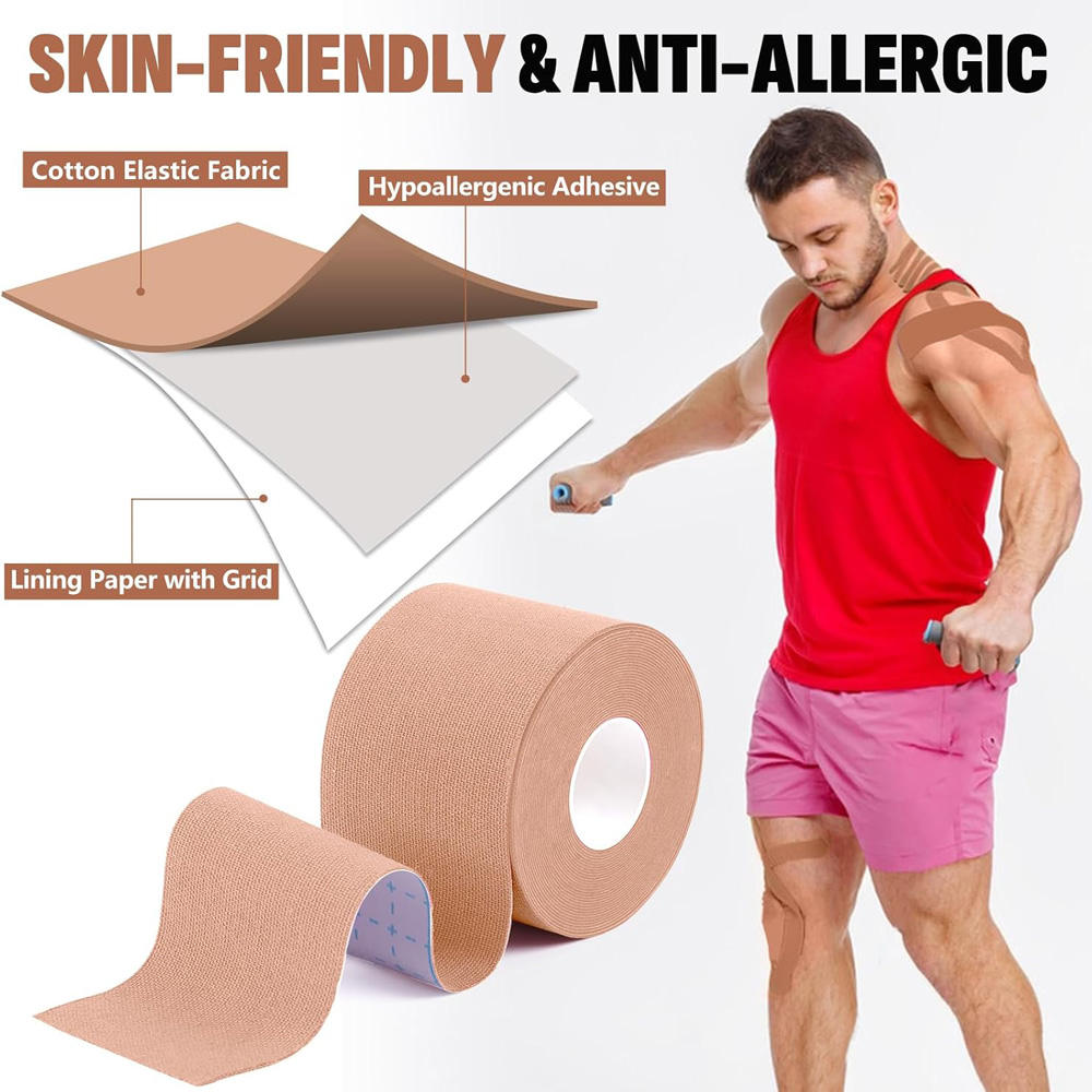 Nastro kinesiologico da 5 roto - Sports Taping Precut recensione e prezzo