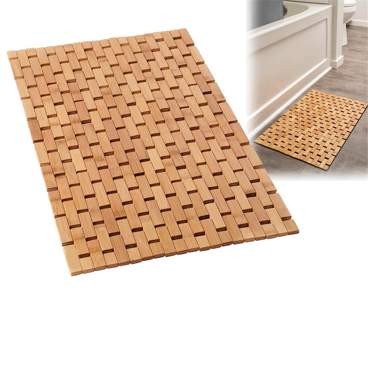 Tappetino da Bagno in Bambù CO - Bamboo Bath Mat recensione e prezzo