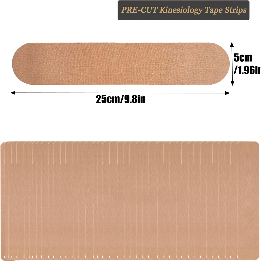 10 Pezzi di Nastro Kinesiologi - Sports Taping Precut recensione e prezzo